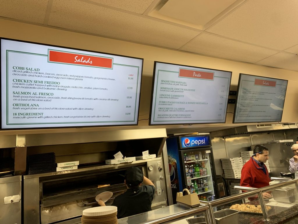 Restaurant Digital Menu Boards Flushing, NY, Digital signage solutions