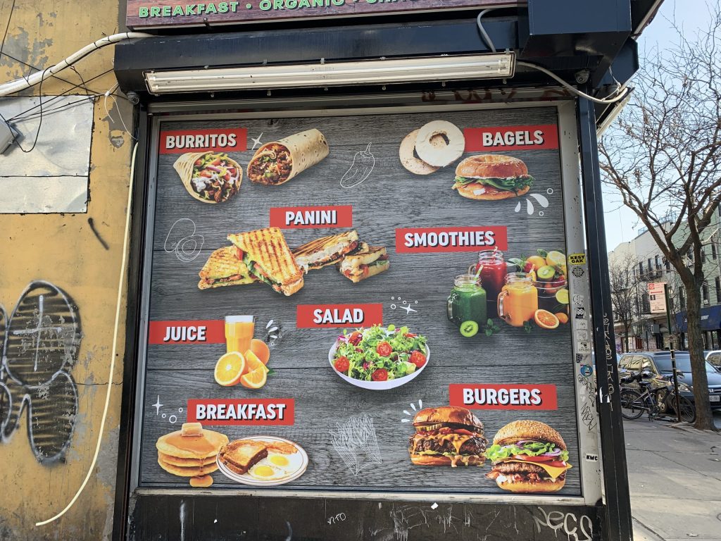 Menu Boards for Food Flushing, NY